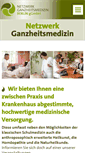 Mobile Screenshot of netzwerk-ganzheitsmedizin-berlin.de